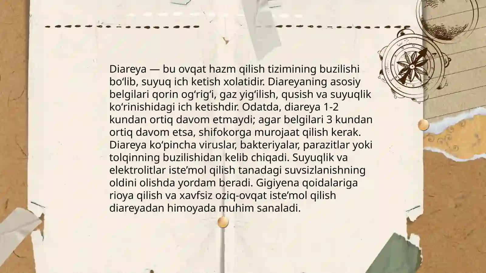Diareya - kasallik belgilari,diagnostika va davolash 4