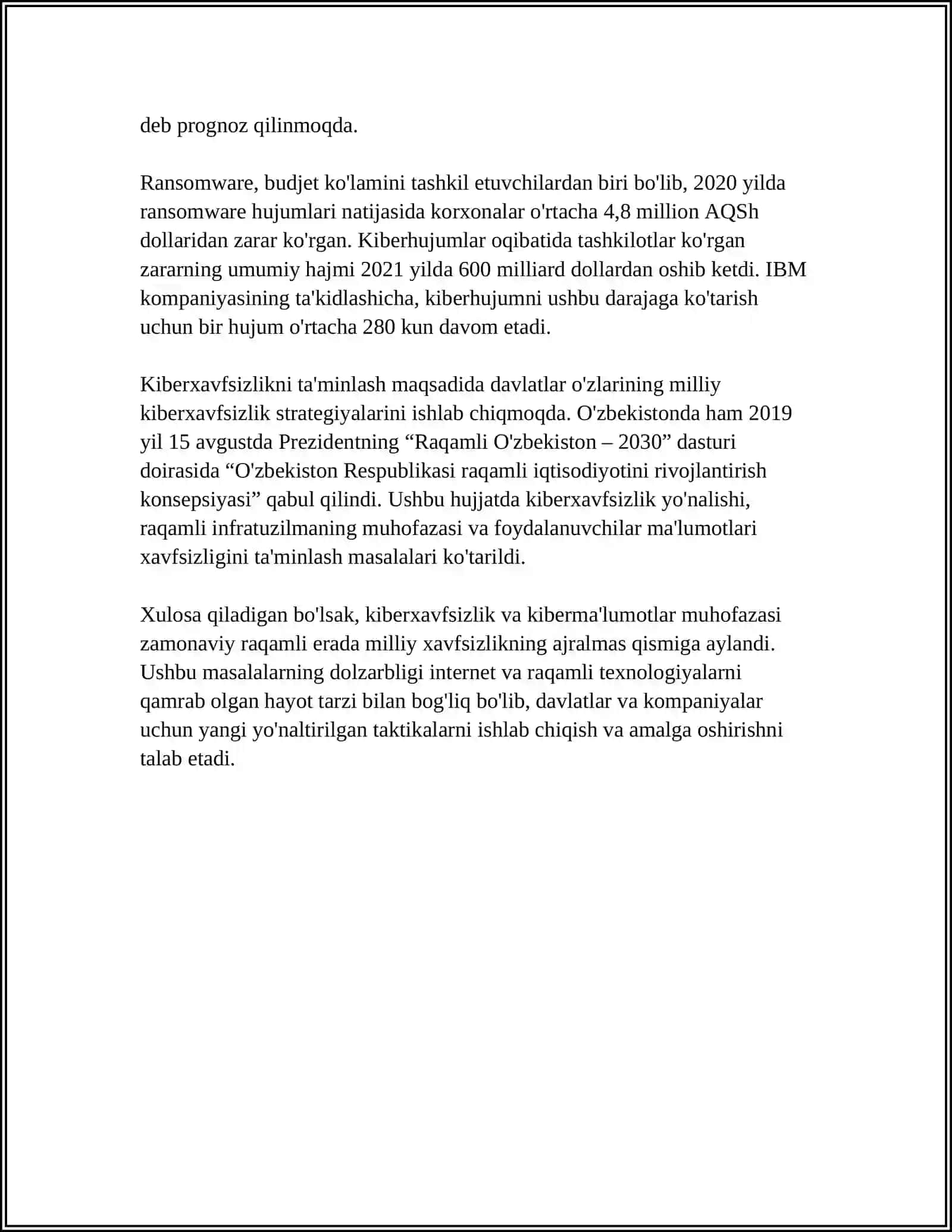 KIBERMAKONDA DIN, MISSIONERLIK VA PROZARITIZMNING SIYOSIY IJTIMOIY XAVFI 4