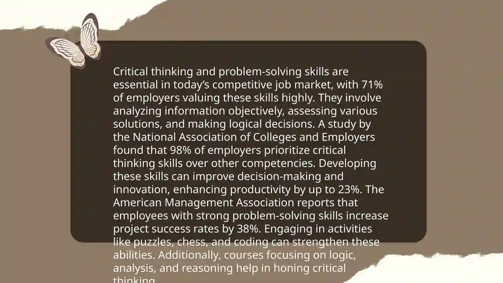 Critical thinking 4