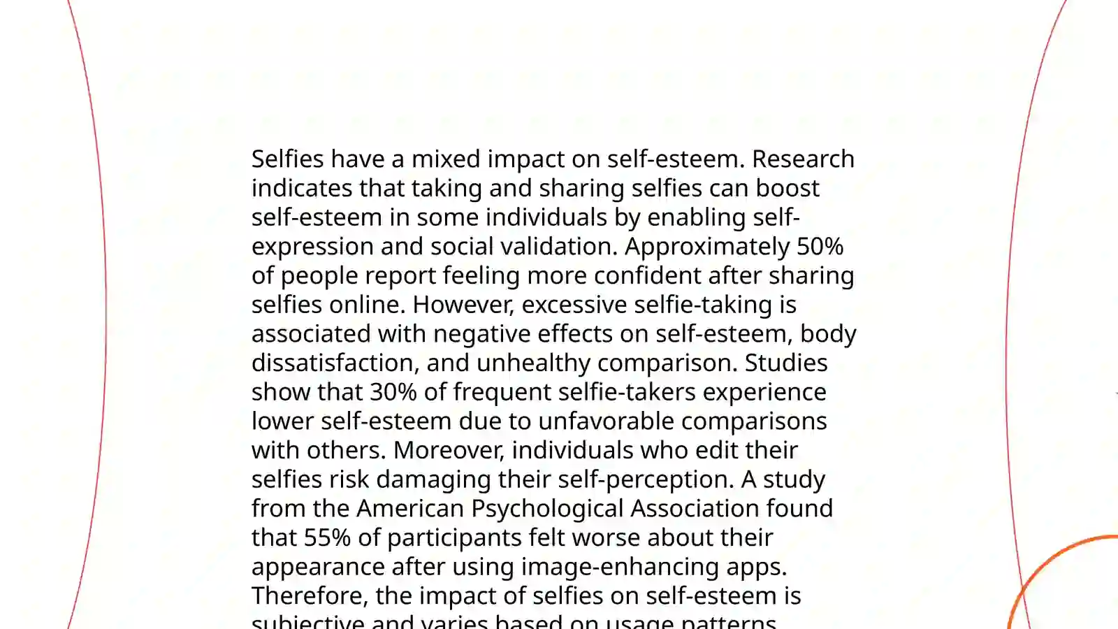 The selfie 4