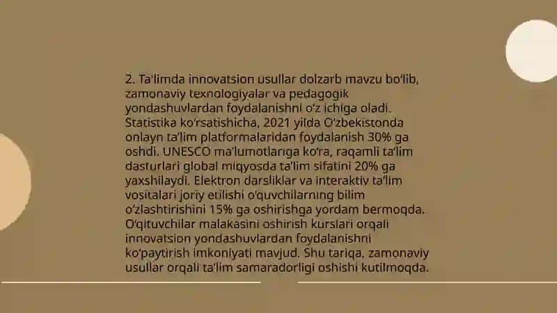 Ta'lim jarayonida Axborot-kommunikatsiya texnologiyalari 4