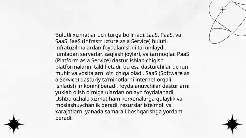 Bulutli hisoblash (Cloud Computing) 4