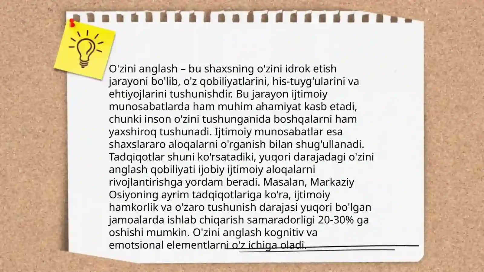 Yoshlarni ijtimoiy oʻz oʻzini anglashga tayyorgarlikni shakllantirish 4
