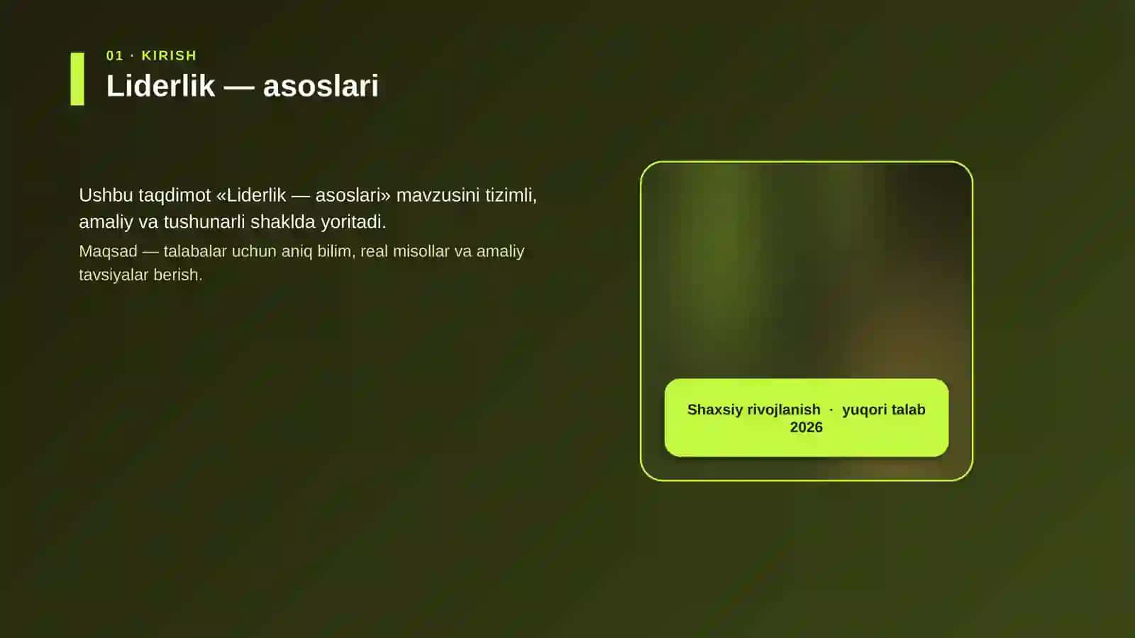 Liderlik — asoslari 4