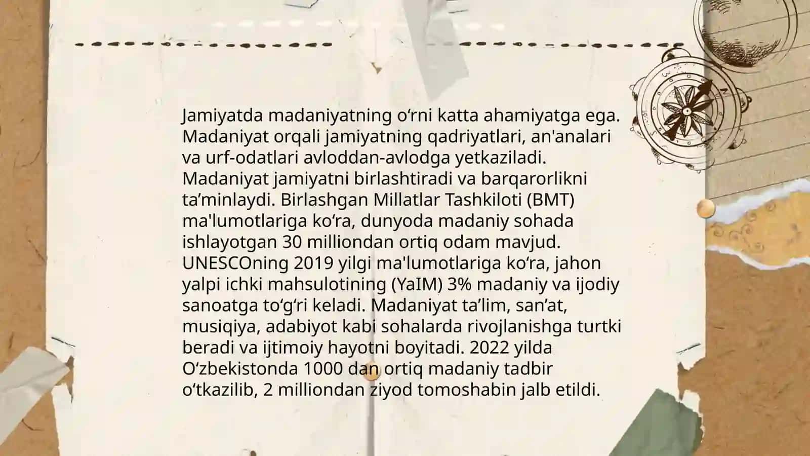 Madaniyat va xulq-atvor meʼyorlari 4