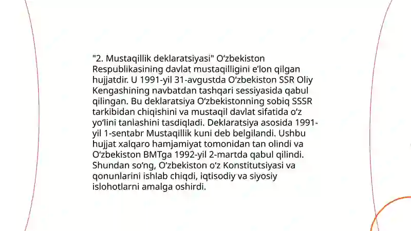 Oʻzbekiston davlat suvereniteti 4