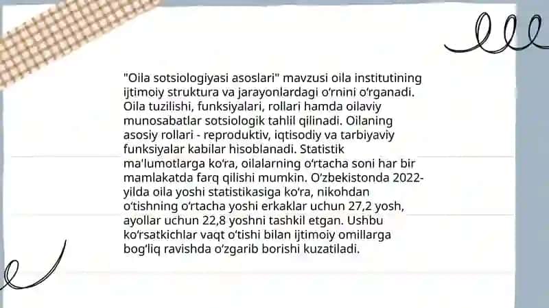 Oila psixologiyasi nazariyalari 4