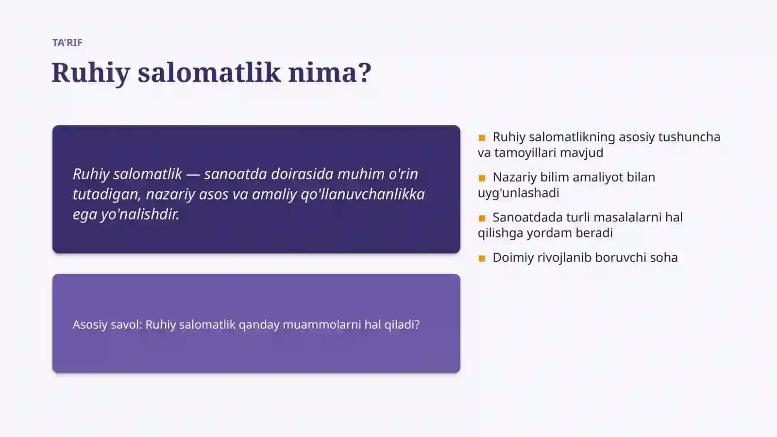 Ruhiy salomatlik 4