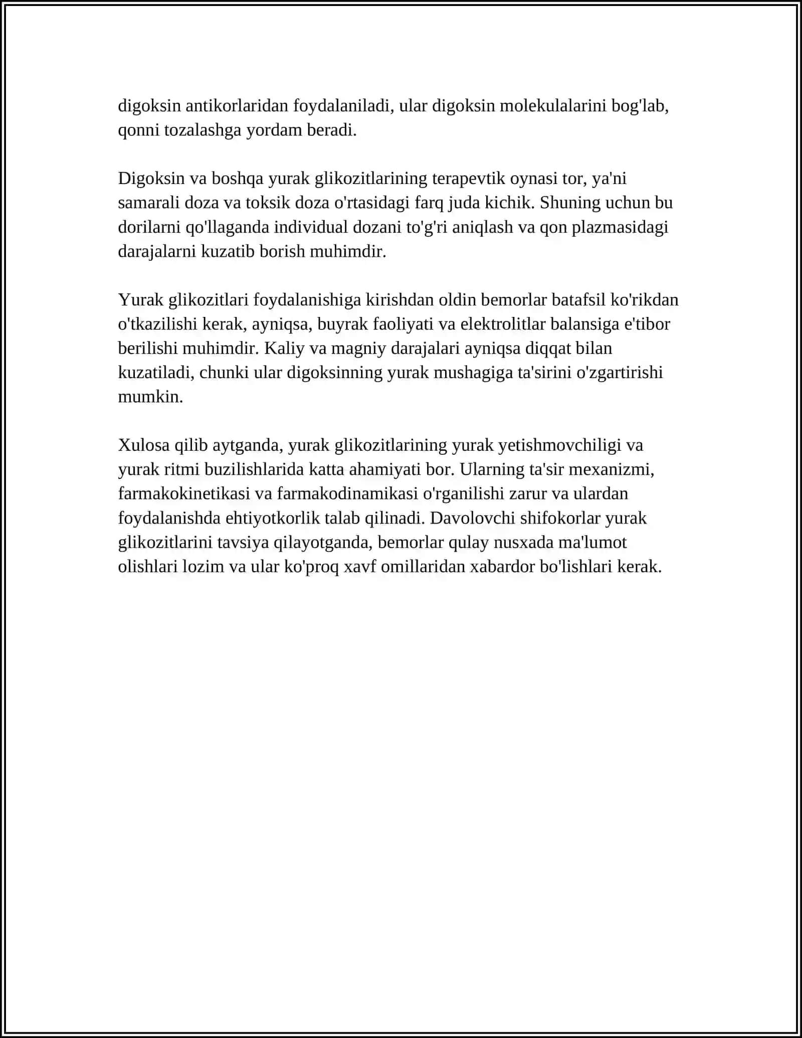 YURAK GLIKASITLARI 4