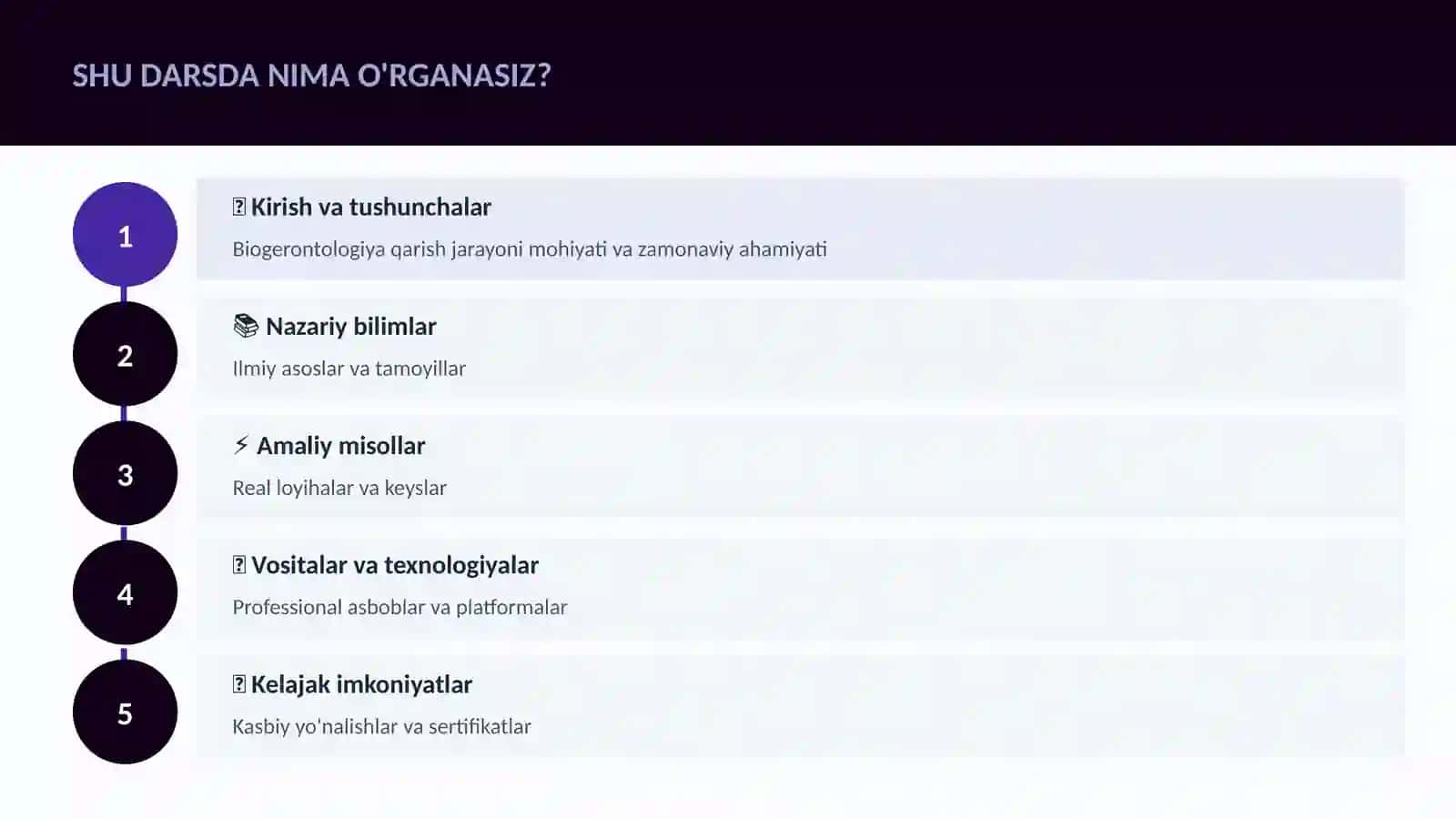 Biogerontologiya qarish jarayoni 4