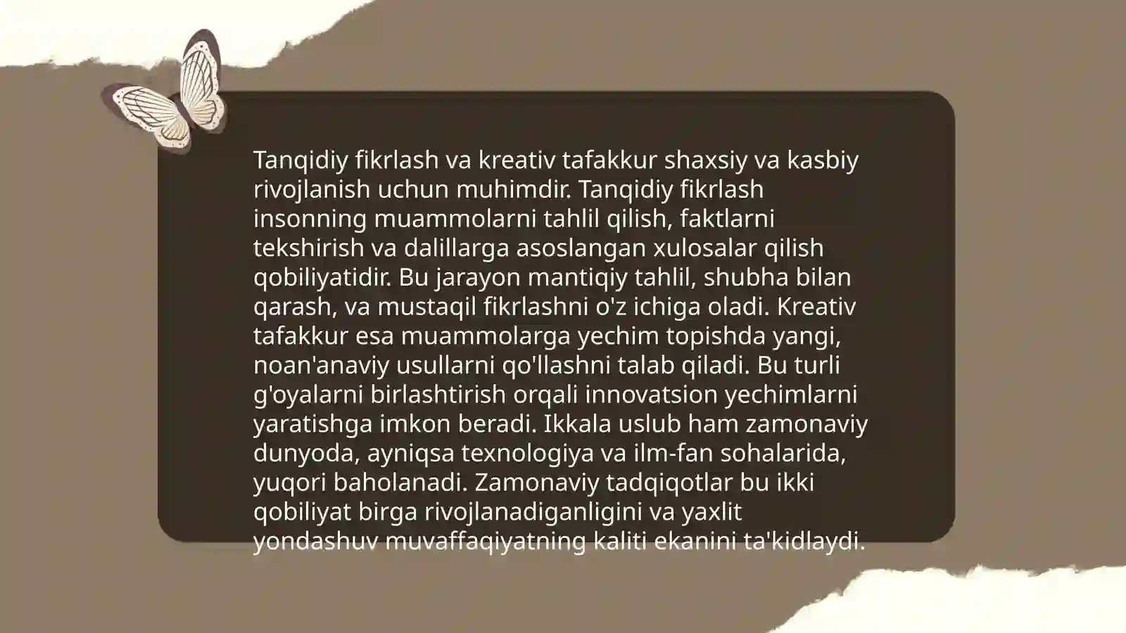Tanqidiy fikrlashning mohiyati 4