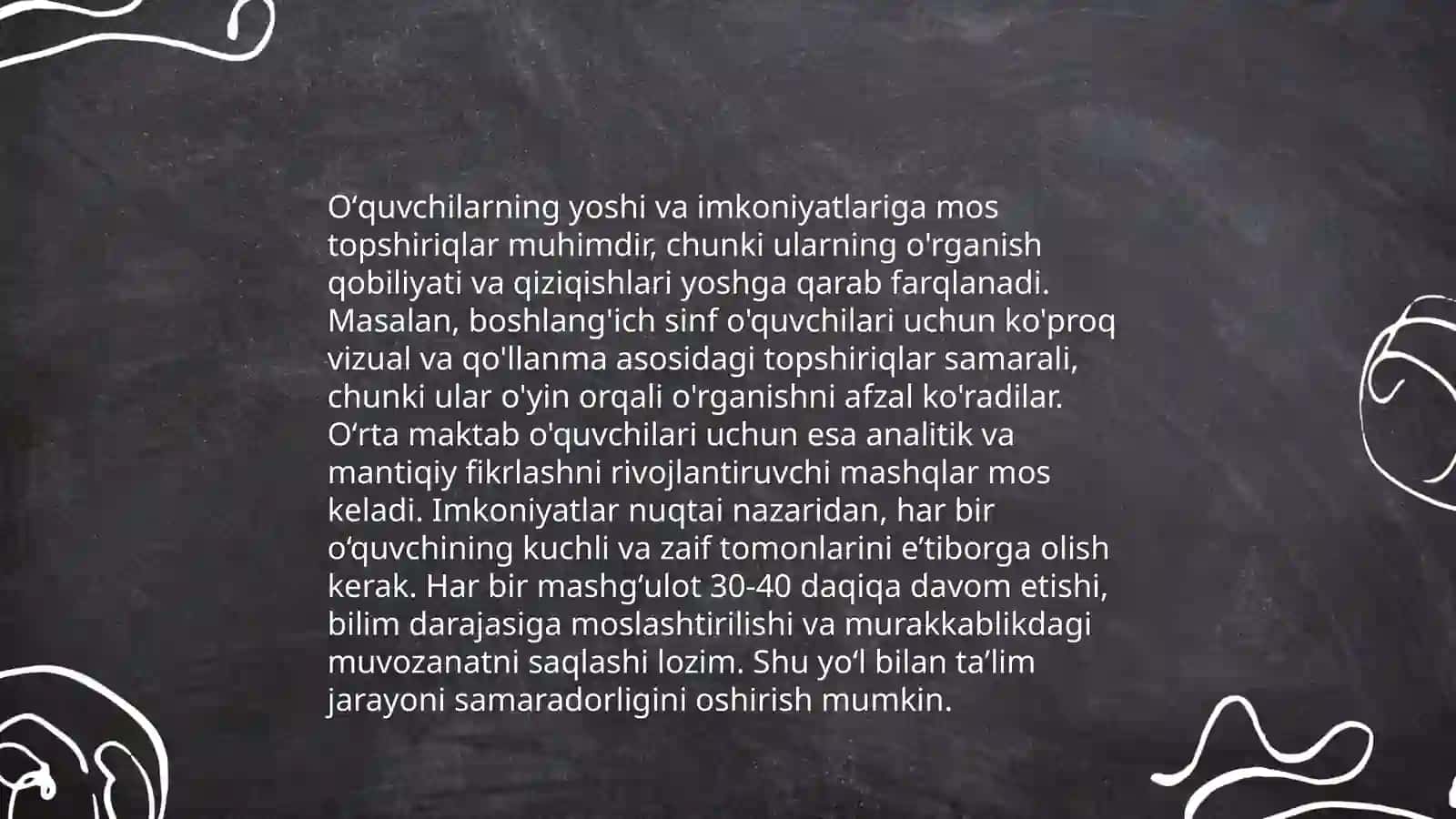 Savod òrgatish davrida gap ustida ishlash 4