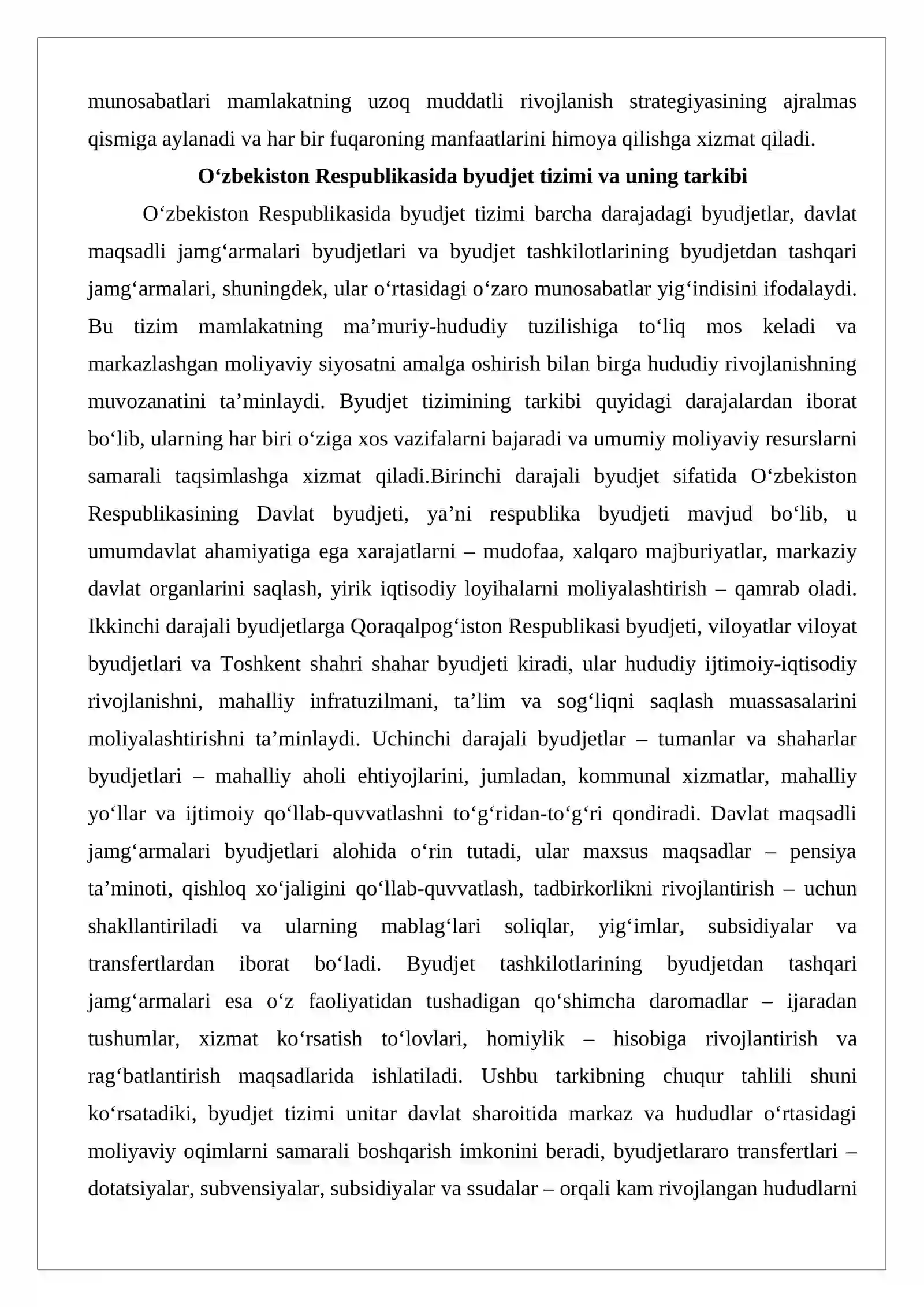 Byudjet munosabatlarining huquqiy asoslari: moddiy huquqiy normalari va protsessual huquq normalari 4
