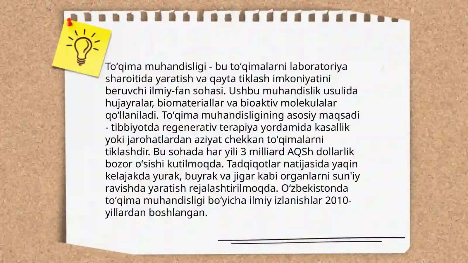 Organ va toʻqimalarini kemalarini tayyorlash 4