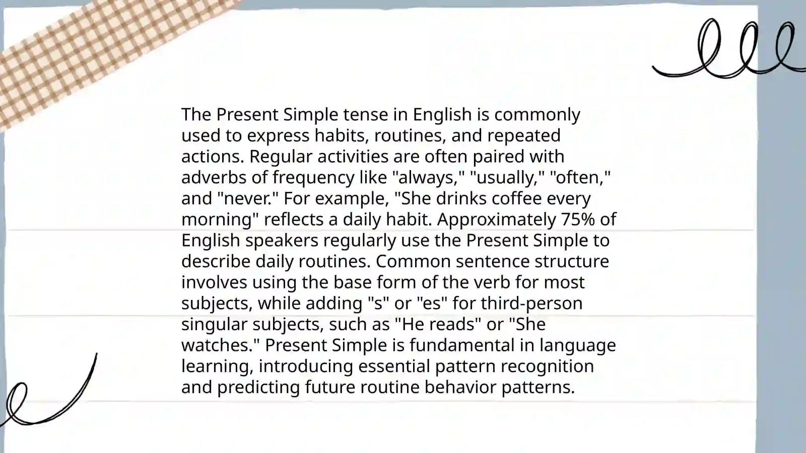 Present Simple. Present continuous 4