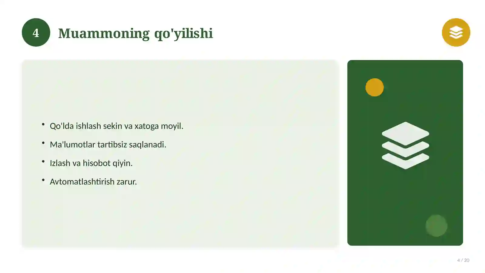 Mobil ilova loyihalash va dasturlash 4