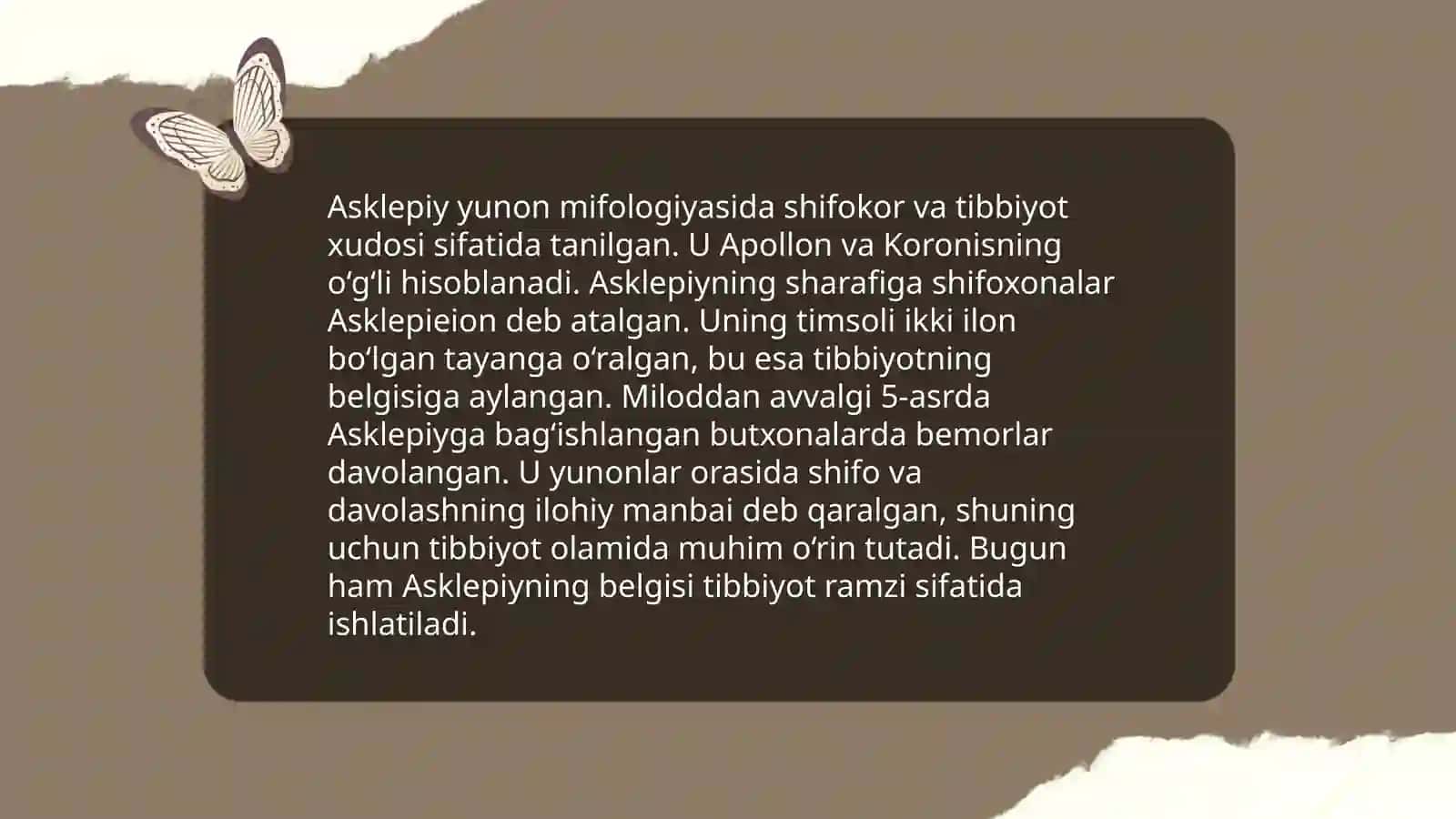 Tibbiyotda lotin - yunon mifologiyalari 4