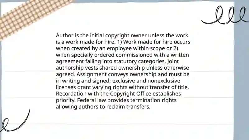 Intellectual Property and Copyright Infringement Basics 4