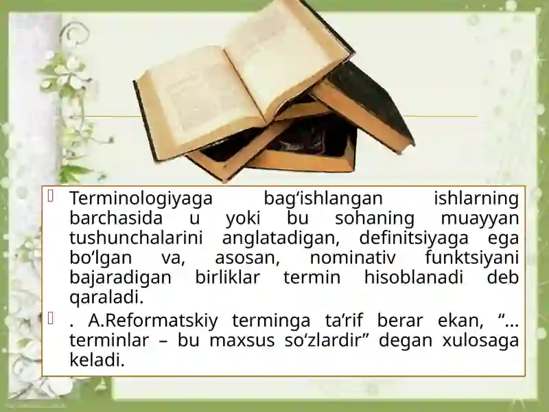 TIL VA TERMINOLOGIYA 4