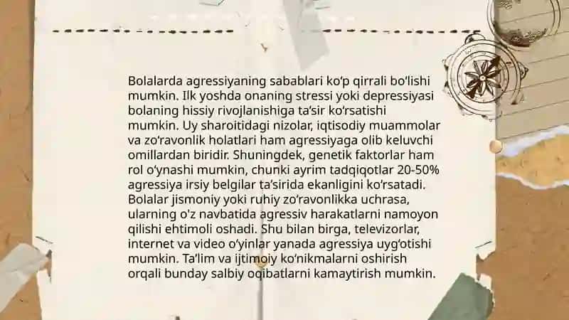 Agressiv bolalar bilan ishlash jarayoni 4