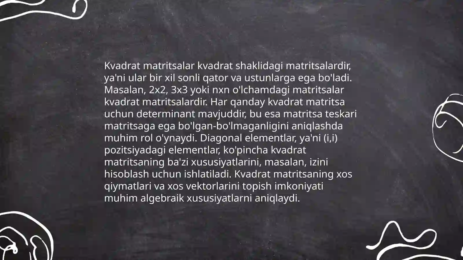 Determinantlar 4