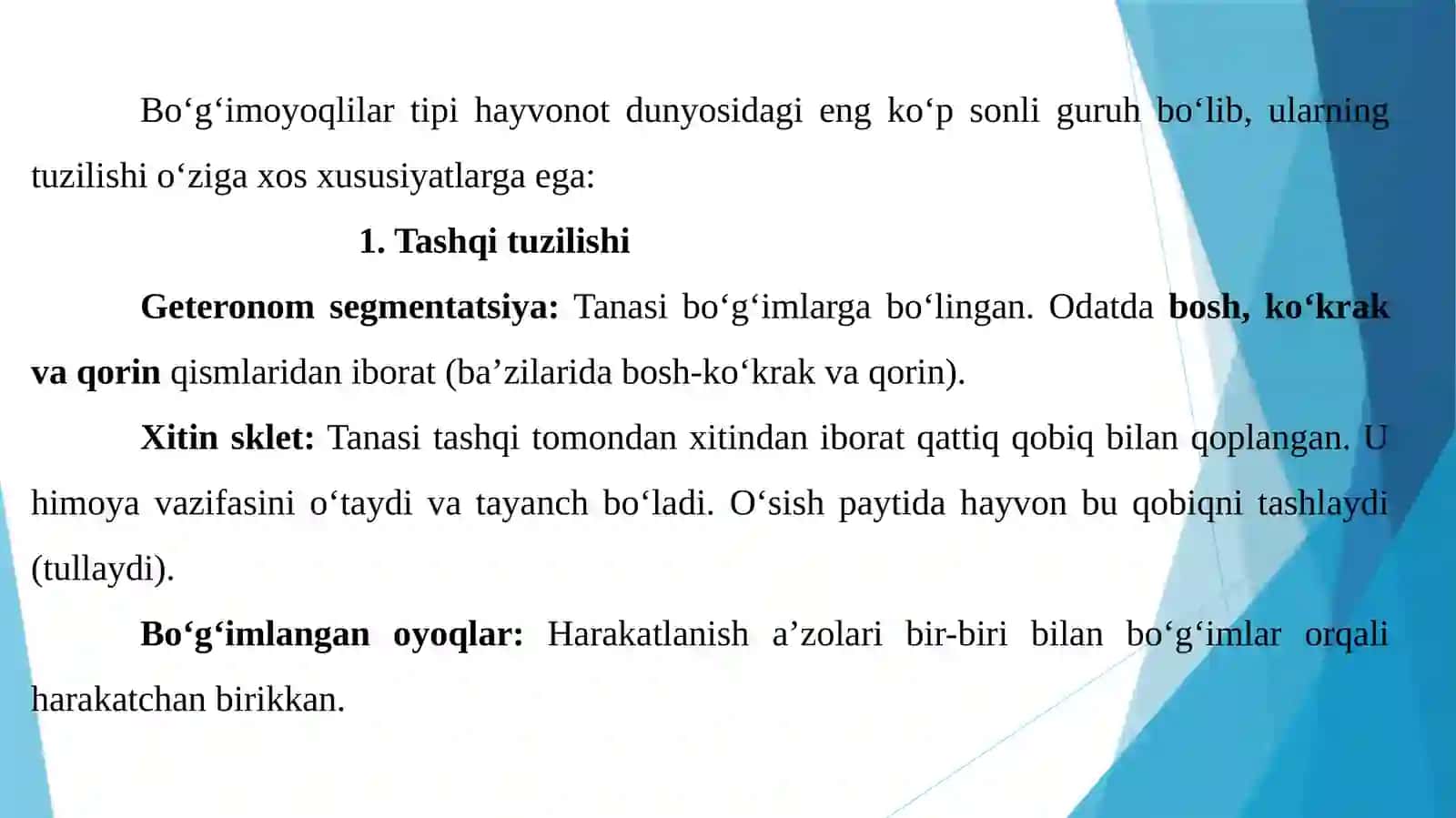 Bo'g'imoyoqlilar 4