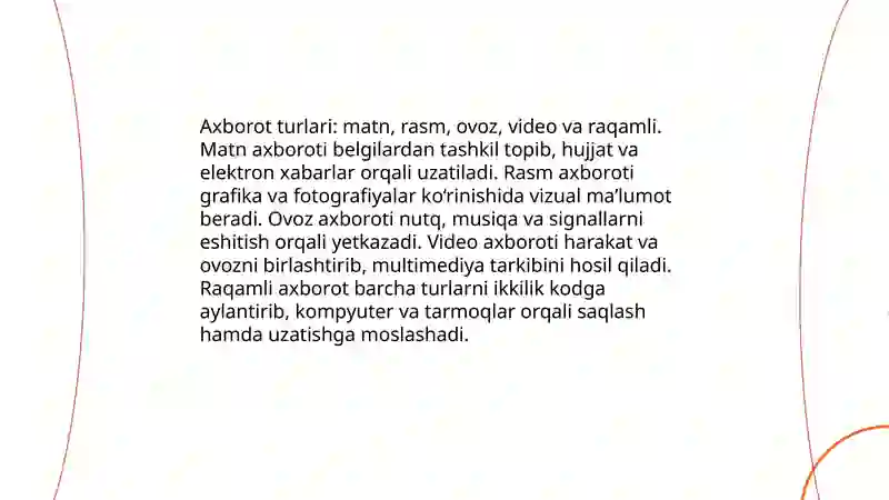 Axborot va uning manbalari 4