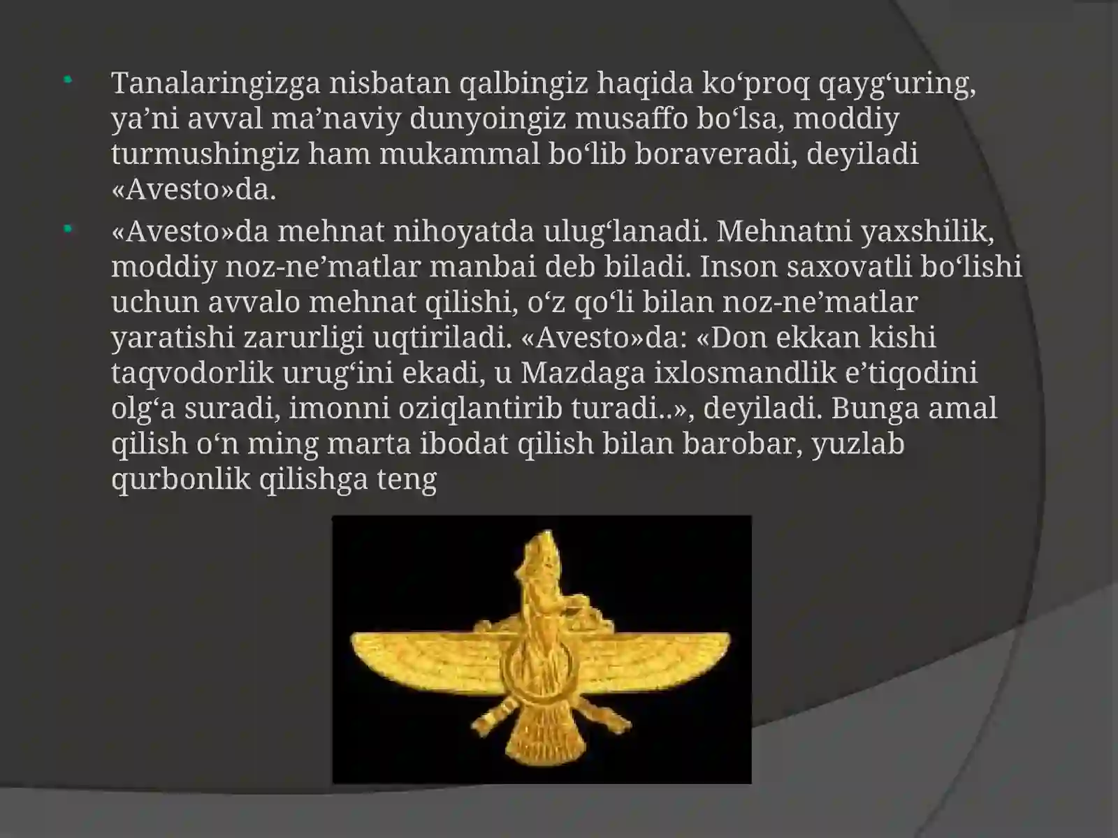 “AVESTO” -  Ta`limiy axloqiy asar 4