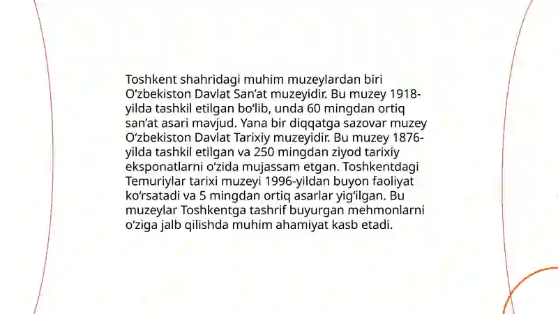 O'zbekiston muzeylari 4