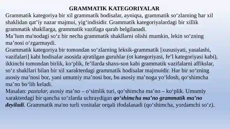 Grammatika 4