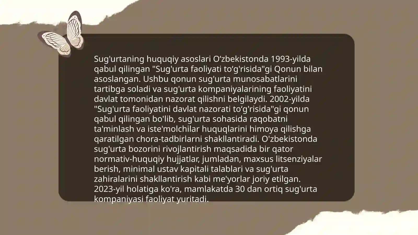 Sugurtaning huquqiy asoslari 4