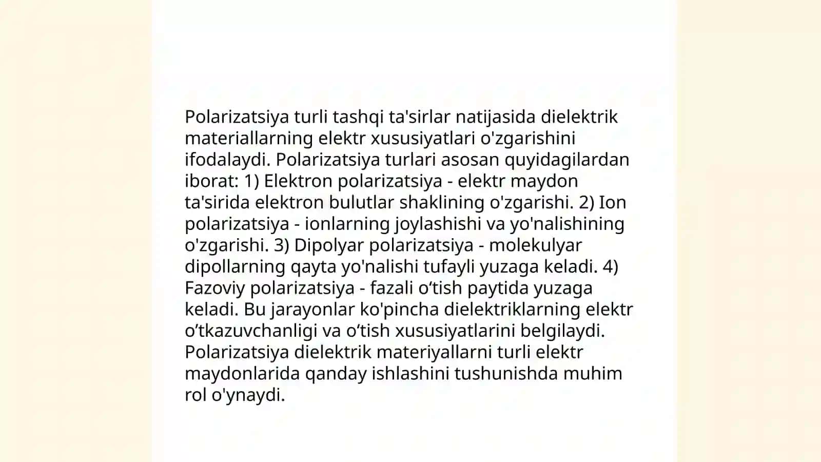 Yorugʻlikning poliyarizaysiyasi 4