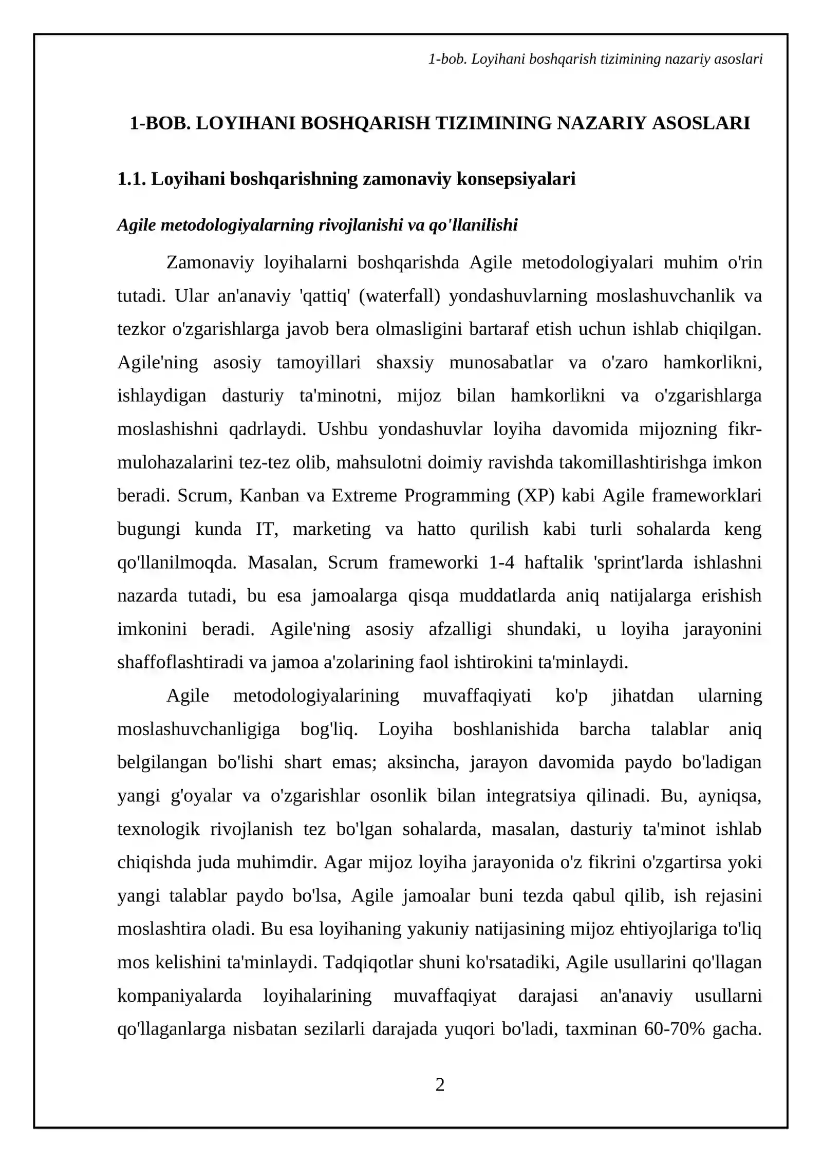 loyihalarni boshqarish tizimini ishlab chiqish 4