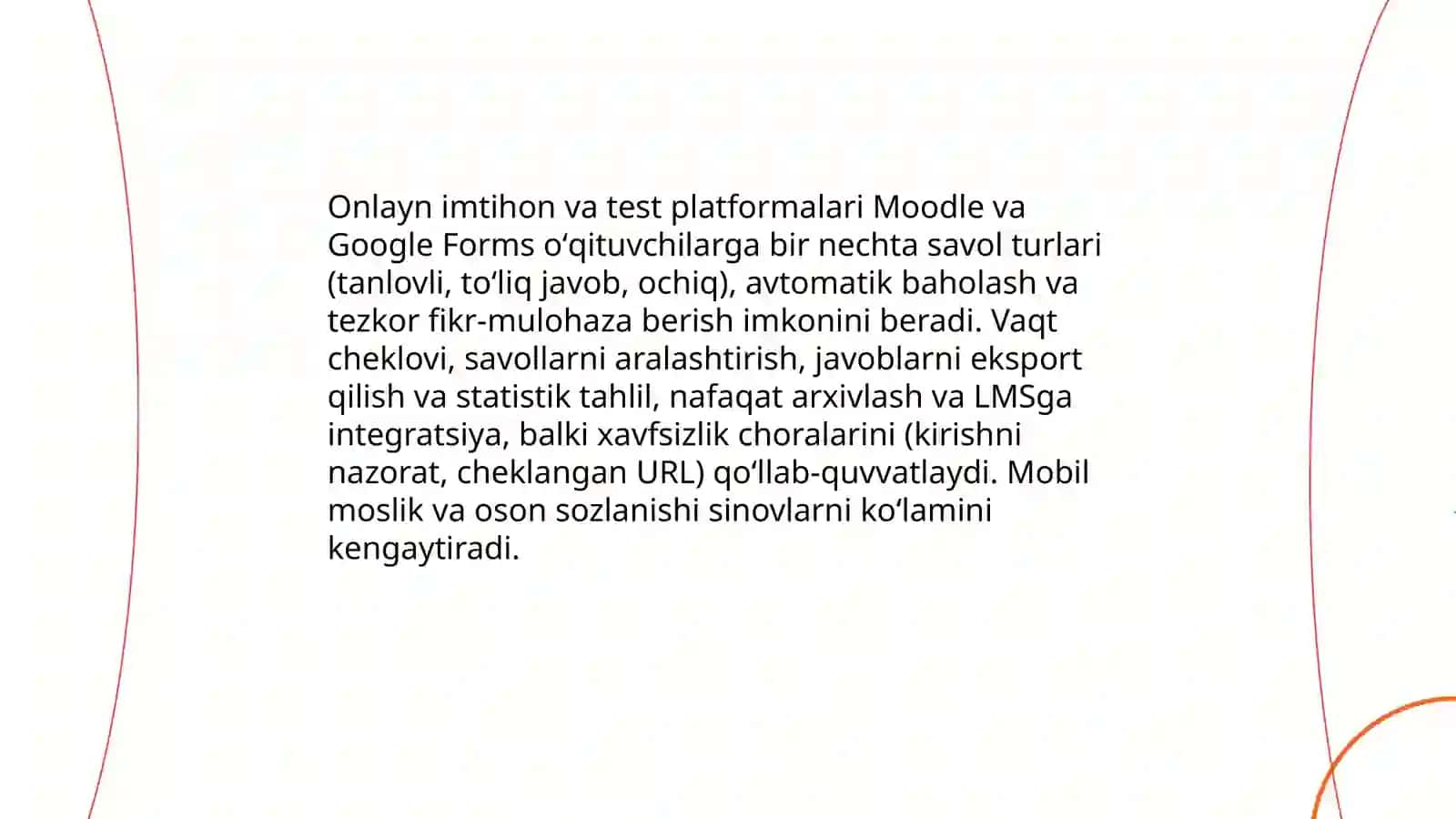 Kompyuter texnologiyalari asosida oʻquvchilar bilimni nazorat qilish 4