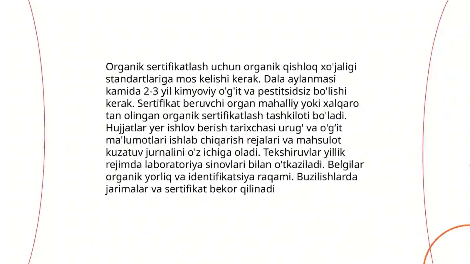 ORGANIK DEHQONCHILIK QILINADIGAN YERLARDA SABZAVOT EKINLARINI YETISHTIRISH 4