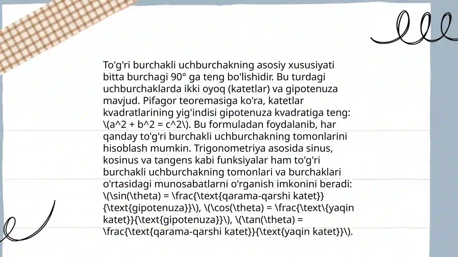 Pifagor teoremasi 4
