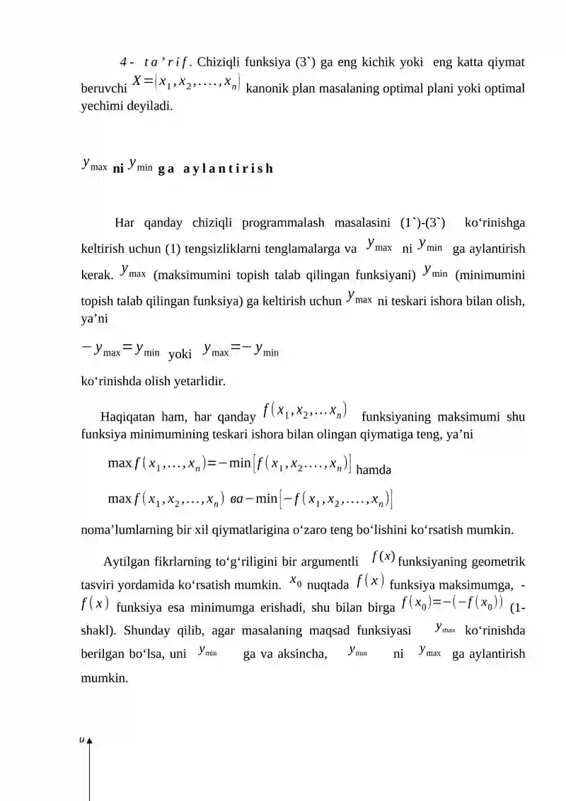 Chiziqli Programmalash 4