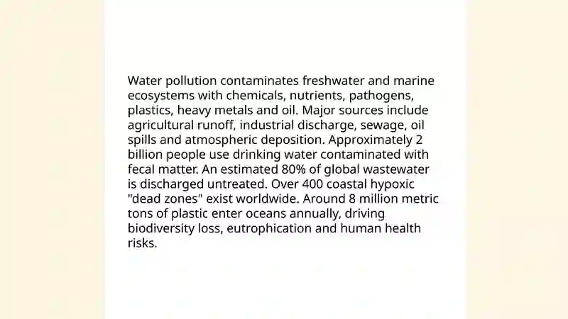 Environmental Pollution 4