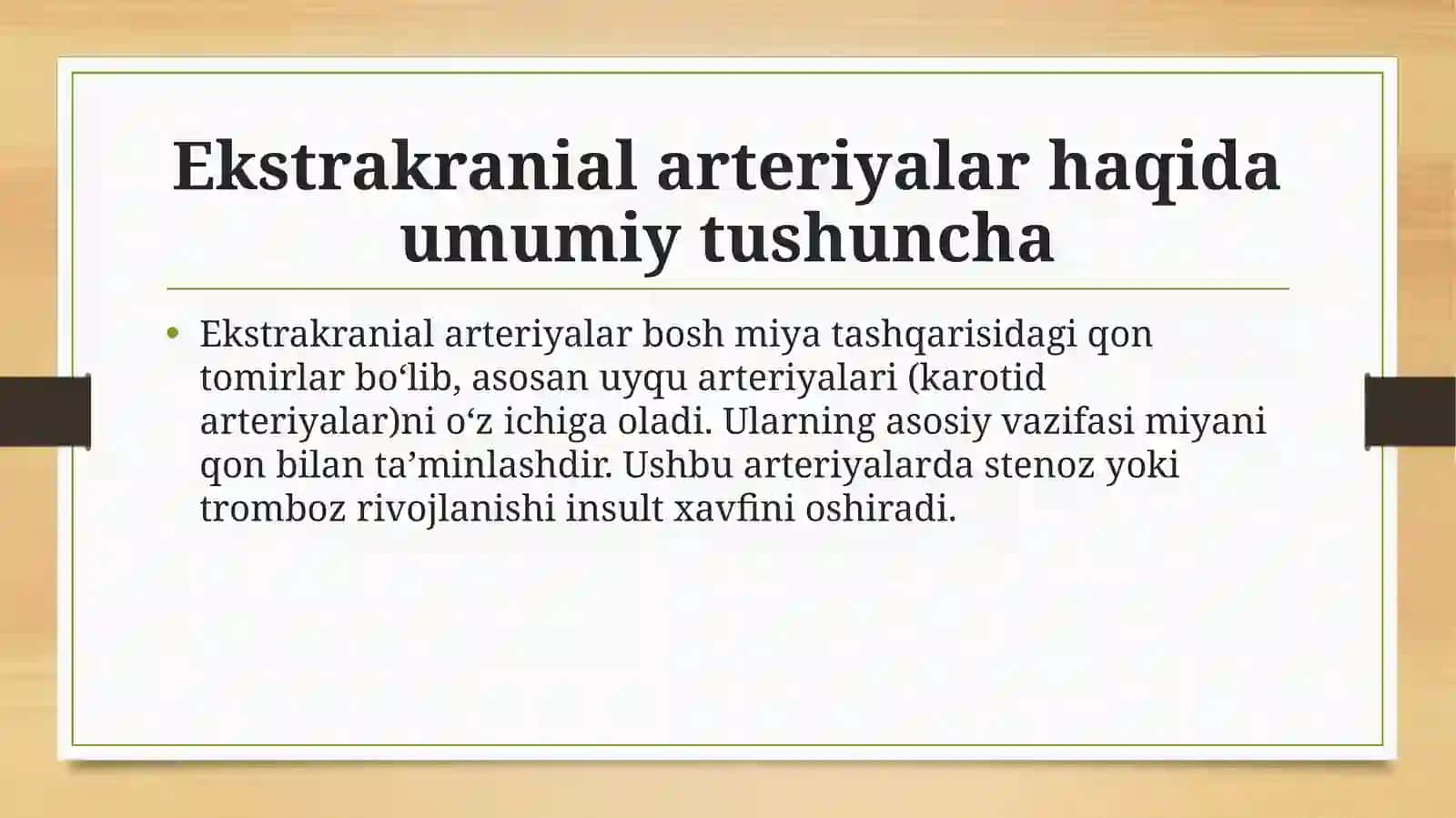 Ekstra kranial arteriyalar. 4