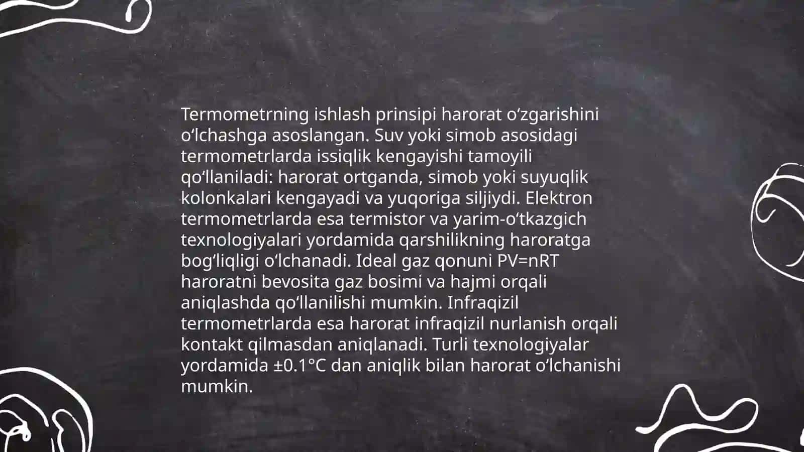 Termometr mavzusida slaydlar 4