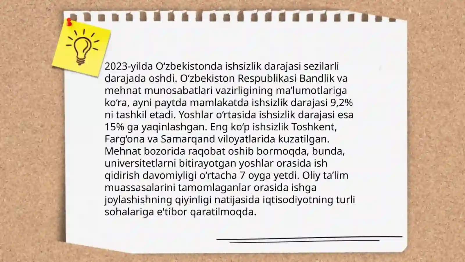 Mehnat bozori statistikasi 4
