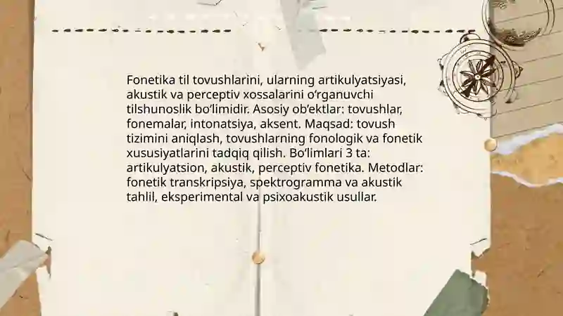 Tilshunoslik va uning bo‘limlari 4