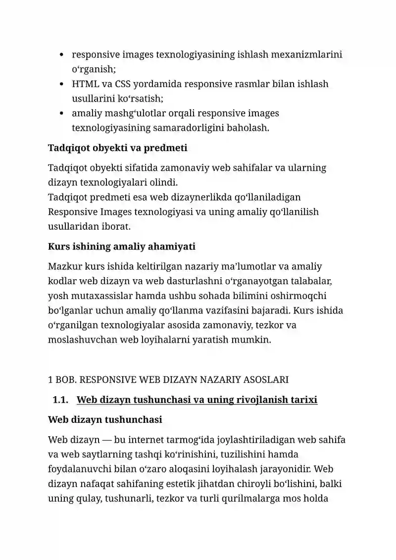 RESPONSIVE WEB DIZAYN NAZARIY ASOSLARI 4