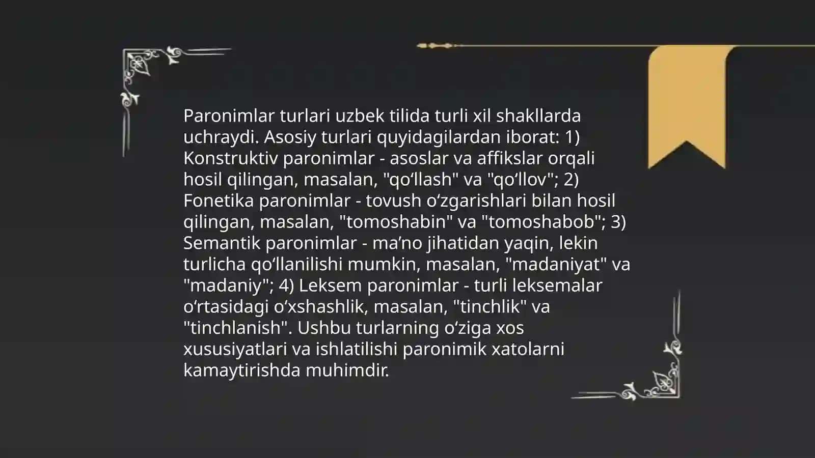 Paronimlar lug'ati 4