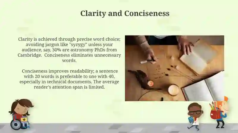 Recognizing the elements of good writing 4