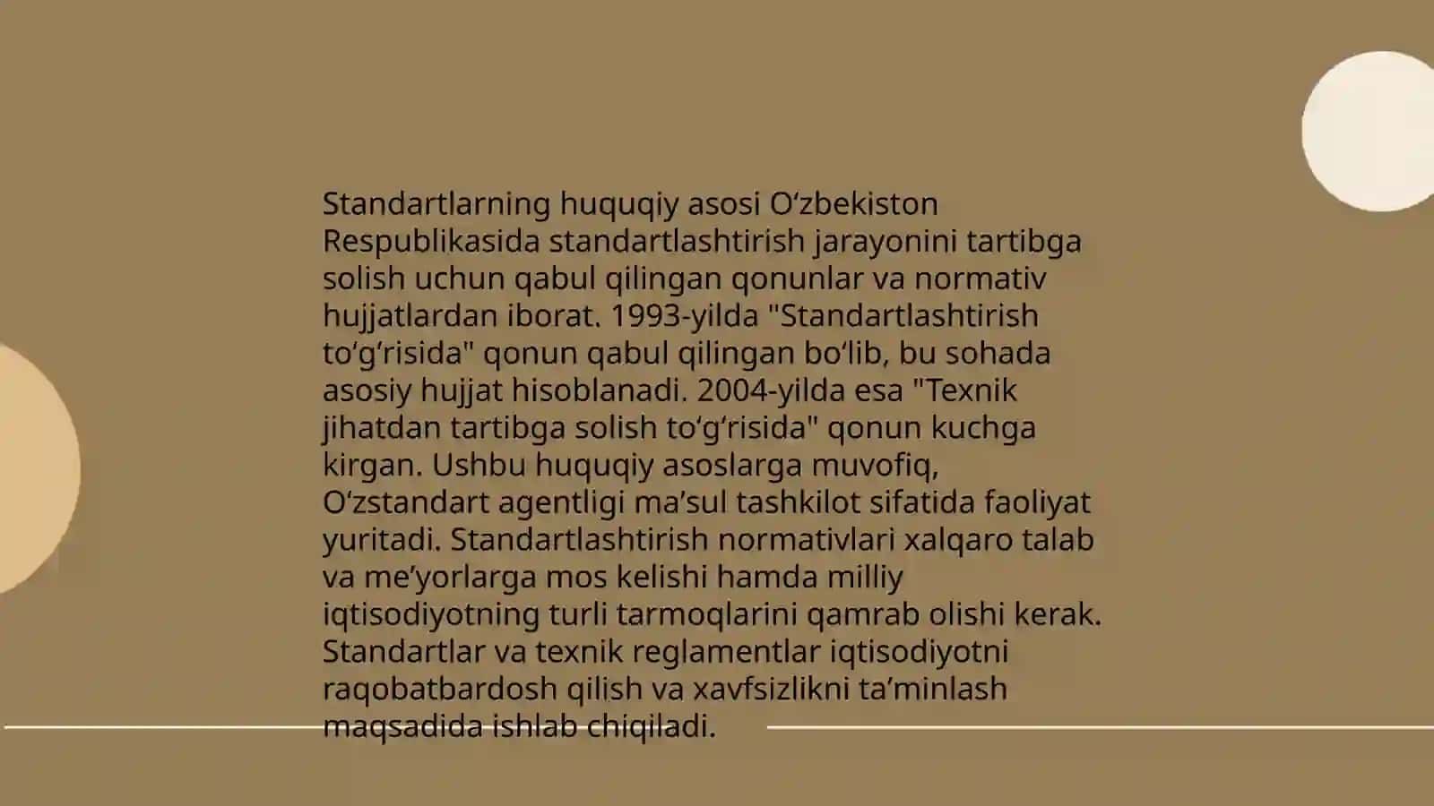 Davlat standartining mazmuni maqsad va vazifalari 4