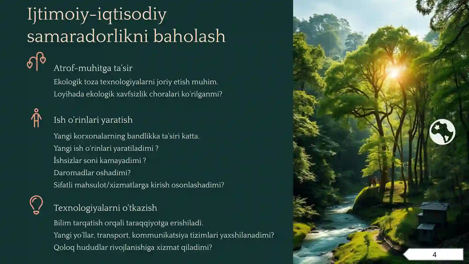 Innovatsion loyihalarning iqtisodiy samaradorligini baholash usullari 4