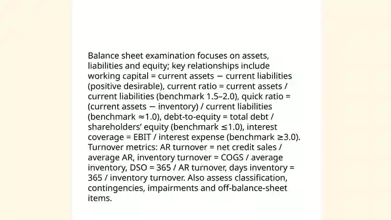 Corporate Financial Statements Case Study 4