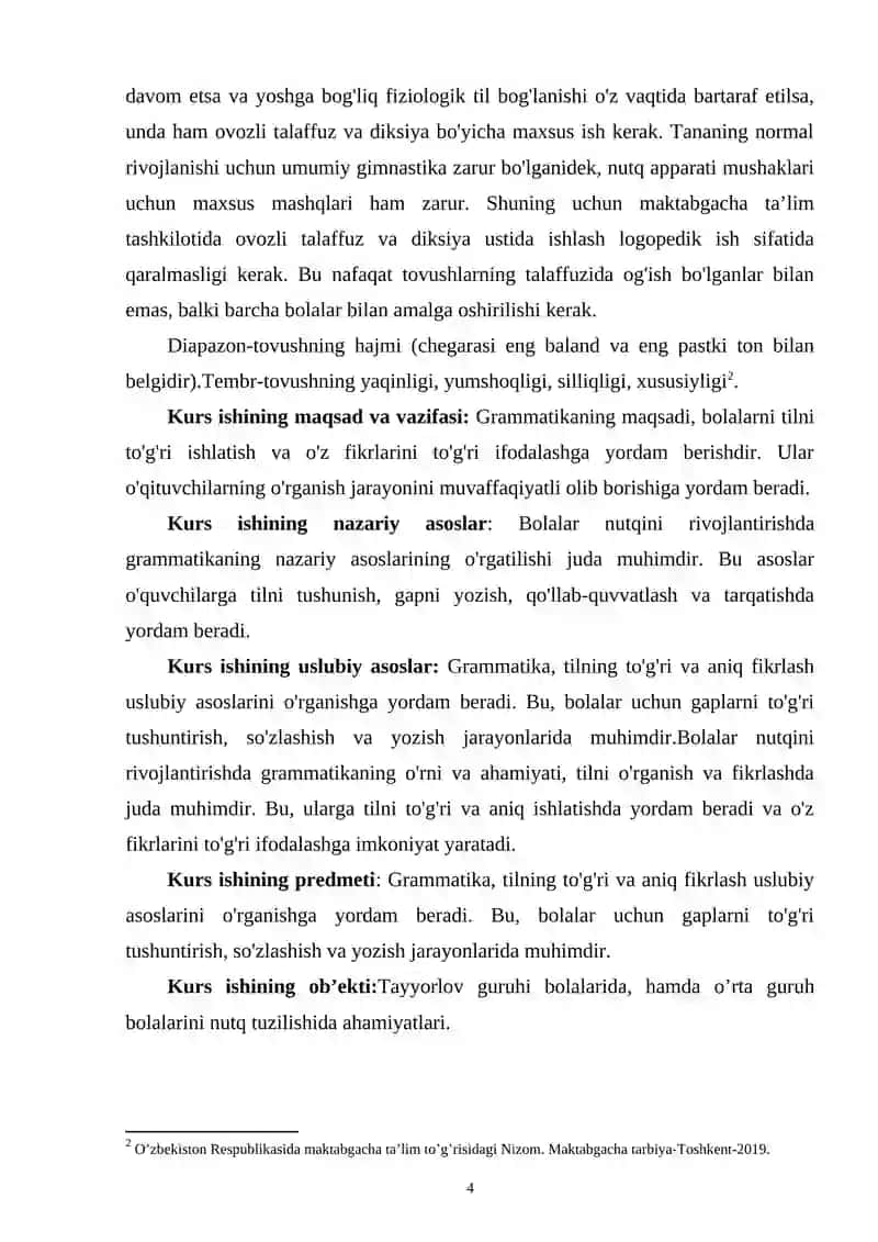 BOLALARNI TO'G'RI TALAFFUZGA O'RGATISHNING MAZMUNI VA MOHIYATI 4