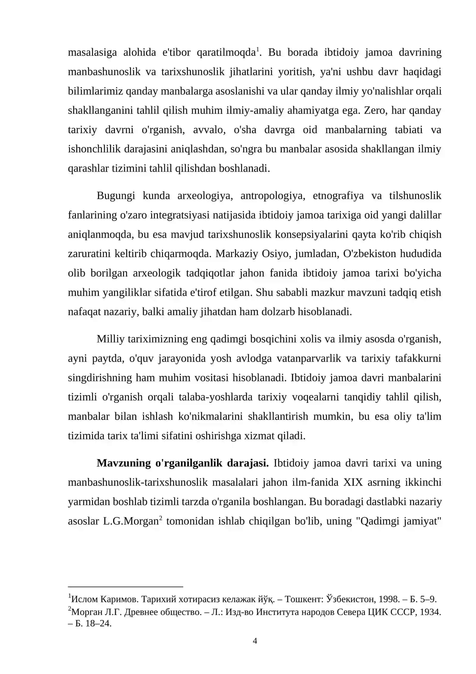 ibtidoiy jamoa davri tarixining manbashunosligi va tarixshunosligi 4